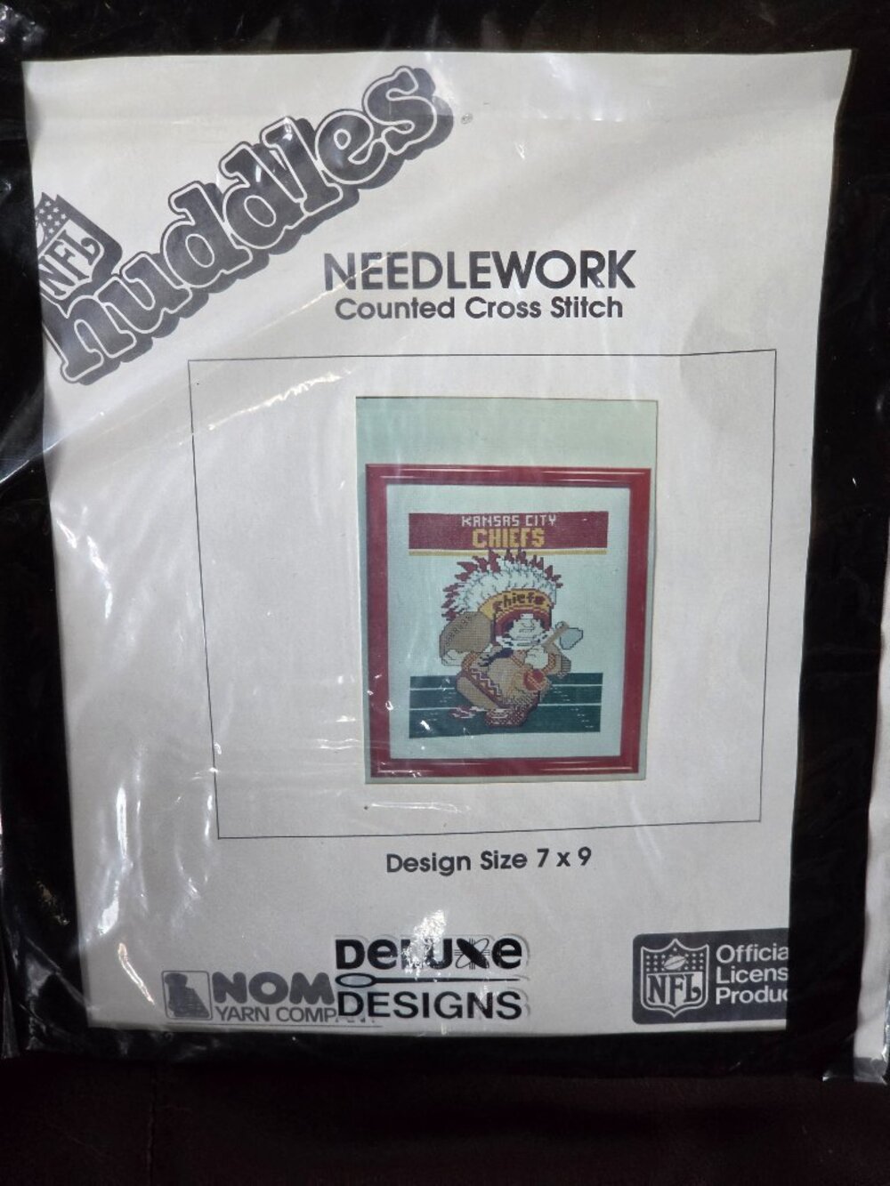 Kansas City Chiefs Cross Stitch Kit